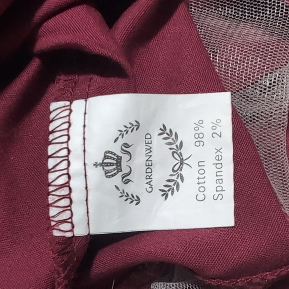 Gardenwed Fit Flare Dress V Neck Sleeveless Cap Sleeve A Line Retro Style Small - Picture 6 of 6